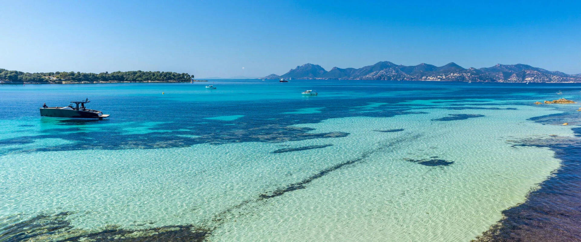 vue des iles de lerins